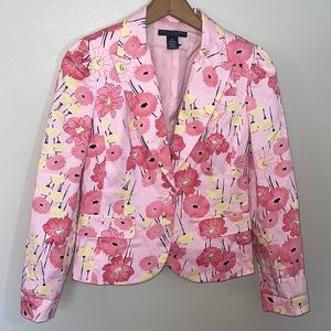 Apostrophe Floral Blazer